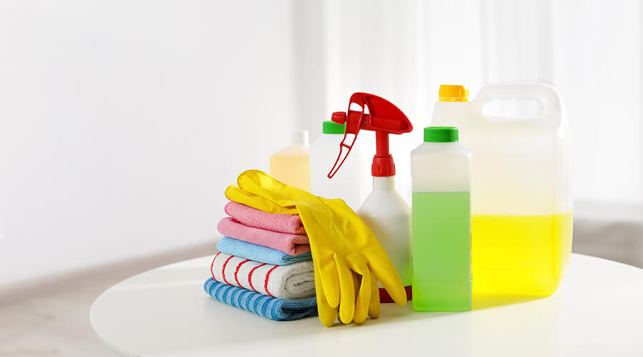 Cleaning supplies